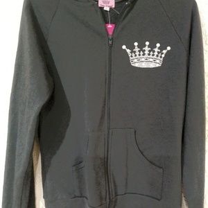 YVETT MANDELL Grey Sweat Jacket